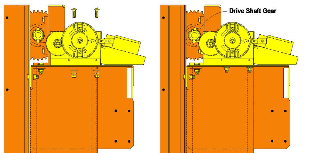 For Immediate Help Call 1-314-533-5700 i Q SYSTEM - Mount the GEARED LIMIT SWITCH to the Gate