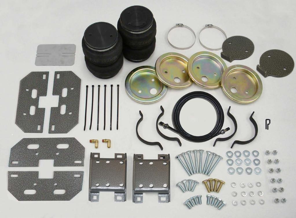 HP10002 & HP10089 AMP AIR SUSPESIO KITS A F A J J R R D D C C E B U B T M P K O S H I Q G CAUTIO: This kit includes push to connect OR barbed airline fittings.