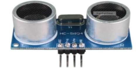 6.1 Ultrasonic transmitter Fig: - 3: Ultrasonic sensor The ultrasonic transmitting ultrasonic circuits used in many projects.