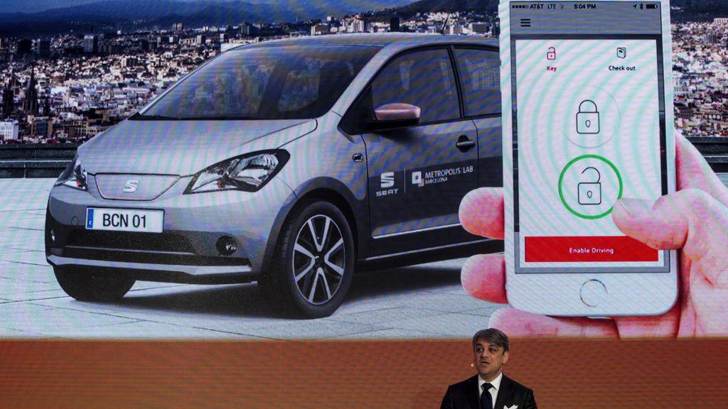 Autonomous Driving Carsharing SEAT President