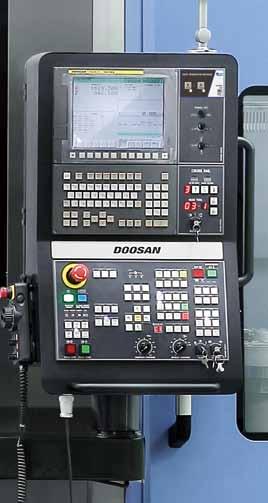 Product Overview DOOSAN FANUC i User friendly operation panel
