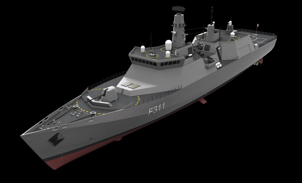 Survivability built in from the keel up In order to allow for the highest levels of survivability, Spartan has been designed with three separate powered zones, separated sensors and primary weapons,
