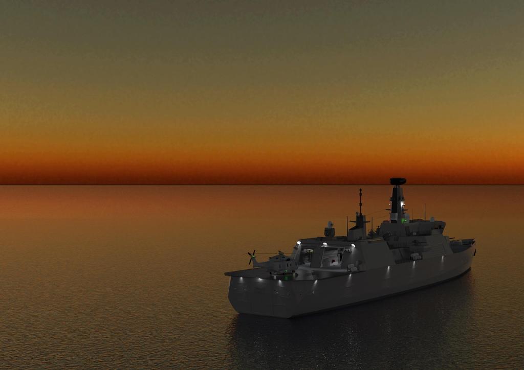 Steller Systems has developed an innovative design for a configurable, modular, survivable, affordable and exportable ship that will meet the Royal Navy s current and future requirements for a