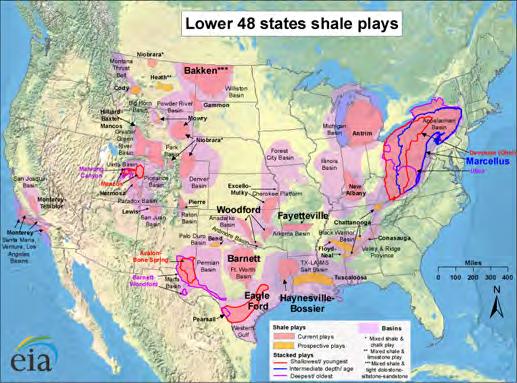 Natural Gas Abundant 32 of 50 states produce natural gas Estimated 120+ years of supply U.S.