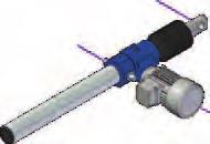 PERPENDICULAR to the 6 Input shaft axis between rear attachment axis and front attachment axis 5 Rear