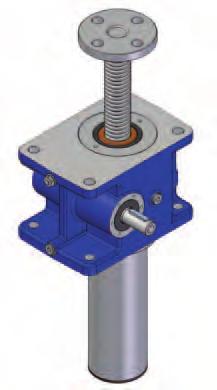 SERVOMECH product range includes also: Acme screw jacks MA Series travelling screw (Mod.A) MA Series travelling nut (Mod.B) max.