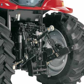 HYDRAULICS POWERFUL HYDRAULICS. PLENTY OF CHOICES. Maxxum tractor hydraulics, hitch and PTO system provide power, versatility and convenient operation, whatever the task.
