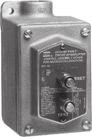 compressors and similar devices for personnel protection In areas made hazardous by the presence of flammable vapors, gases or combustible dusts In branch circuits of 15 to 20 amperes at 125 volts AC