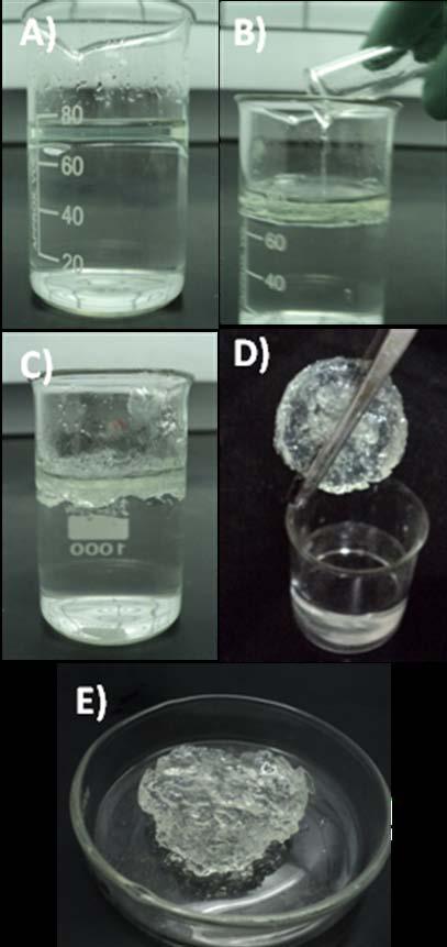 isolated diesel gel was heated to melt and was distilled by a simple distillation set up to get the colorless diesel. We also have demonstrated the recovery using pump oil as the oil phase (Fig.
