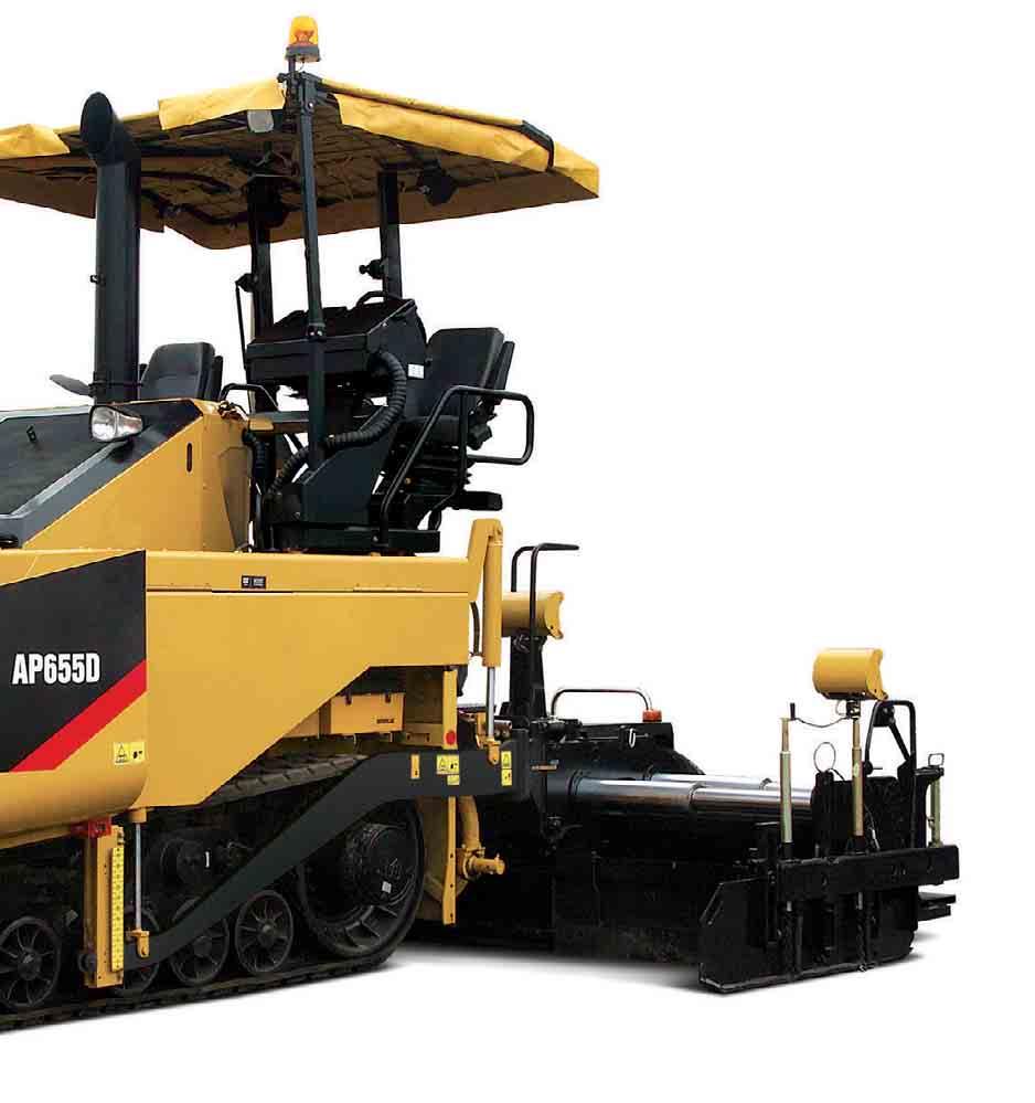 Versatility Defines the AP655D The AP655D excels in a wide range of applications from routine commercial jobs to demanding highway operations.