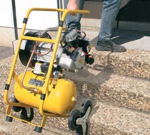 PREMIUM COMPACT compressors are ideal for applications such as stripping floor