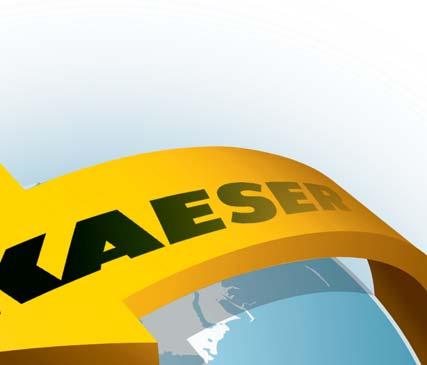 rotary screw compressors, KAESER KOMPRESSOREN is represented throughout the world