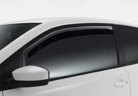 Deflector The optimal form of ventilation of the vehicle interior makes a contribution to your driving comfort by improving the atmosphere inside