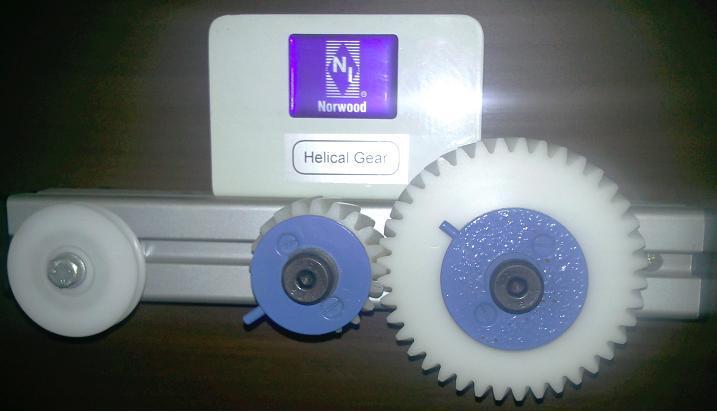 Helical Gear Drive Apparatus 1. To investigate a pair of helical gears; 2.