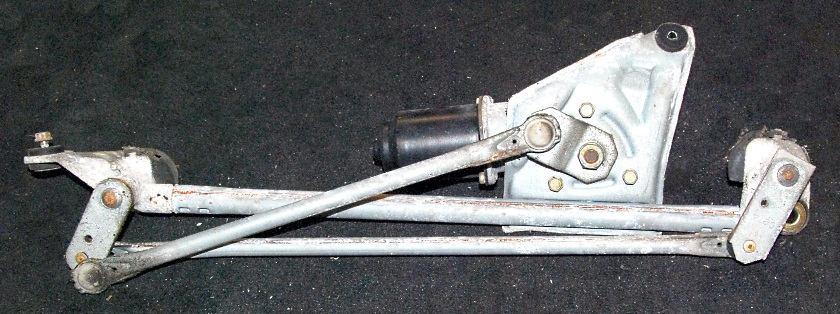 Wiper motor, shaft and wheelbox assembly.