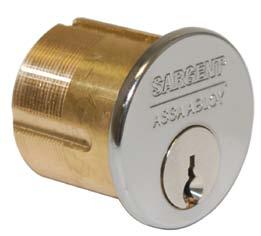 Options KD Keyed Different SC Schlage "C" Keyway 60 Disposable Construction Core 03 Bright Brass 04 Dull Brass 10 Satin Bronze 10B Oxidized Satin Bronze 10BE Dark Oxidized Satin Bronze - Equivalent