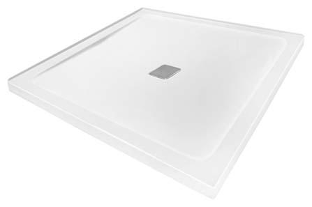 BASE Available in 1200 x mm 5 POSH BRISTOL ACRYLIC SQUARE SHOWER BASE Available in x mm, 1000 x