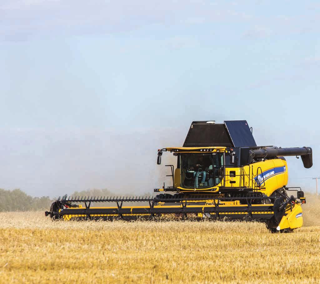 28 29 PRECISION FARMING GUIDANCE SYSTEMS TO MATCH YOUR NEEDS Choose from a full range of New Holland Precision Land Management (PLM) solutions for your CX8 Series combine.