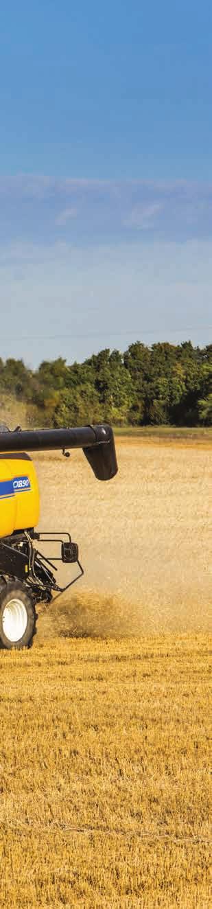 880CF SUPERFLEX CUTTERBAR DRAPER HEADS: ULTRA-CLOSE CUTTING AND MINIMUM LOSSES New Holland draper heads are designed with industry-leading features.