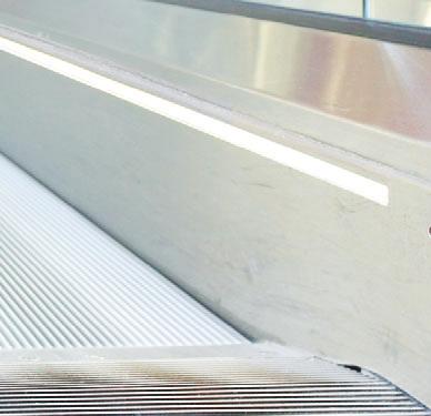 Schindler further broadens your design choices by including innovative color options for deckings, skirt panels, handrails and newel end caps.
