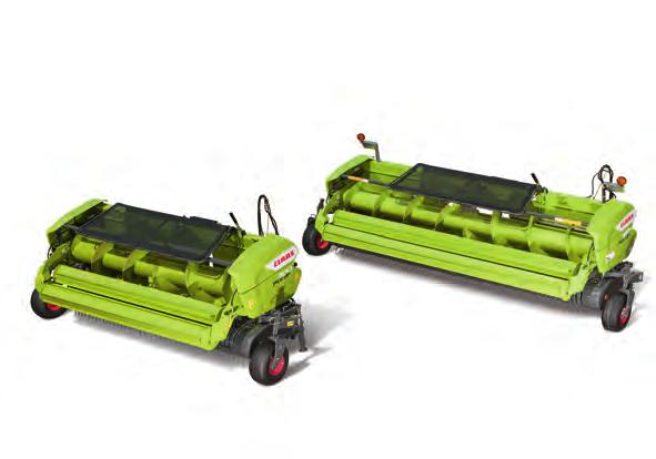 The PICK UP 300 and 380 with respective working widths of 10 ft and 12.5 ft (3.0 m and 3.