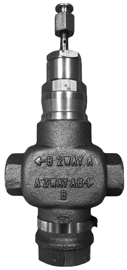 VN Two-Way Threaded Globe Valve FEATURES PRODUCT DATA Red brass body with NPT-threaded end connections. Low seat leakage rate (. percent of C v ). : rangeability per VDI/VDE 7.
