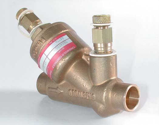 Desired GPM must be specified when ordering. 1/2" size shown. Nominal Size: 1/2", 3/4", and 1" Body Material: Copper Connection: Sweat Pressure Rating (psig): 500 Temp.