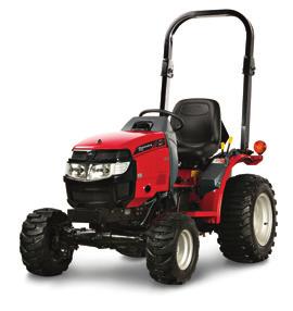 Open center, full- live with position control Operating Weight 1,693 to 2,857 lbs. (varies by model) -- sturdy, well-built, steel mid-compact chassis Horsepower 24.4-25.