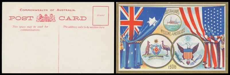 Prestige Philately - Auction No 168 Page: 1 1908 Postal Cards for the Visit of the American "Great White Fleet" We are pleased to present the complete collection of Postal Stationery formed by Hugh
