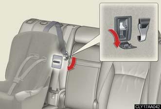 Child restraint systems with a top strap STEP 1 Secure the child restraint