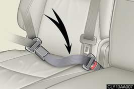 1-3. Adjustable components n People suffering illness Obtain medical advice and wear the seat belt in the proper way. ( P.