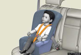 1-7. Safety information Convertible seat Booster seat n When the child restraint system is not in use Leave the child