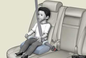 Do not store the restraint loosely on a passenger seat or in the luggage compartment.