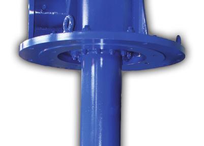 Counter clockwise rotation and other ﬂange orientations available as an option.