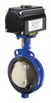 Butterfly Valves Keystone Series 60 Ideally suited for many high performance applications, including vacuum, sanitary, corrosive, and erosive that are found within the chemical, mining, pulp and