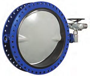 Butterfly Valves Keystone Series GRF A double flanged style body with face-to-face dimensions according to API 609 (24 to 48 ) and AWWA C504 (54 to 72 ).