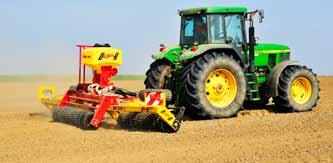 No muddying of the ground AREAS OF APPLICATION - Seed bed preparation - Stimulation of the rootstock - Eradication of unevenness - Re-compacting of the ground - Crust breaking - Reduction of erosion