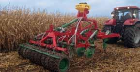 Calibration test & display in kg/ha and grains/m² - Speed calibration - Headland management (in combination with linkage sensor) - Usage with different speed sensors (optional) - Possibility for