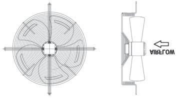 EQUIPMENT LOWERS (OEM) CCF SERIES CONDENSER COOLING FNS Energy efficient cooling fans designed to be used to help dissipate heat from condensers, heat pumps or refrigeration equipment.