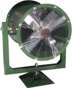 IR CIRCULTION & MNCOOLER PRODUCTS MCY & MCY - YOKE MOUNT INDUSTRIL MNCOOLERS Designed for superior cooling effects for large, open areas.