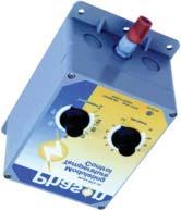 Overload protection fuse (15 mp 250V C). Rugged enclosure (corrosion and water resistant and fire retardant).