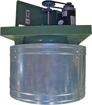 ROOF MOUNT VENTILTION R - ELT DRIVE ROOF EXHUSTERS SPECIFICTIONS Sturdily constructed belt drive roof exhausters ideal for industrial and commercial applications.