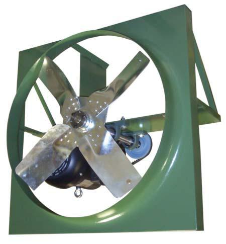 The HV series is designed and constructed for efficient and economical operations while maximizing performance for heavy duty applications. This fan is used for exhaust applications.
