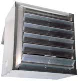 FIXED LOUVRES Fixed louvres are available shipped loose or mounted in fan cabinet or sleeve for exhaust or intake applications. Consult factory.
