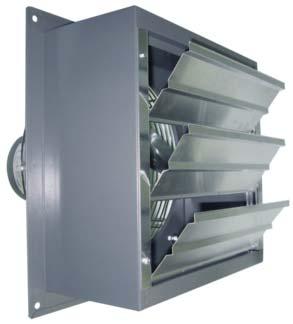 WLL MOUNT FNS vailable in 8 to 42 sizes. Single, two and variable speed models are available. ll fans use a totally enclosed, thermally protected motor.