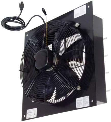 WLL MOUNT FNS XFS SERIES EXHUST SHUTTER FNS For use in garages, sheds, workshops and more! Canarm s XFS series wall exhaust fans are ideal for commercial applications.