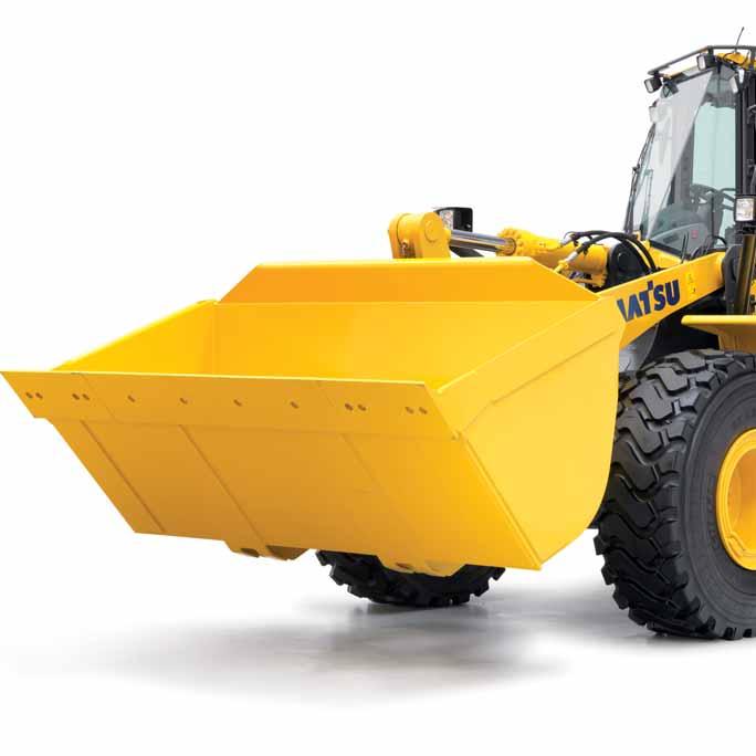 Walk-Around The Komatsu WA380-7 wheel loader is a perfect blend of performance, comfort and fuel economy.