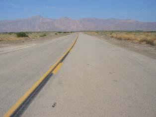 The proposed road network for the Desert Subregion will operate at and acceptable level of service (LOS). The Community Sponsor Group endorsed the proposed road network.