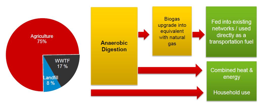 Biogas, what and why Biogas is produced by anaerobic digestion or fermentation of biodegradable materials such as biomass, manure, sewage, municipal waste, green waste, plant material and energy