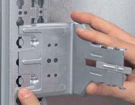 The modular devices can be fitted beside DPX units using spacer Cat. No. 262 99.